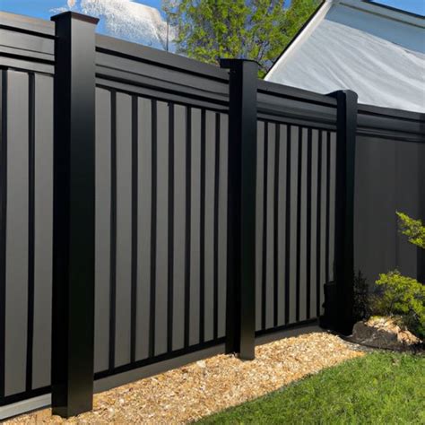 Black Aluminum Fence Panels Benefits Design Tips And Maintenance