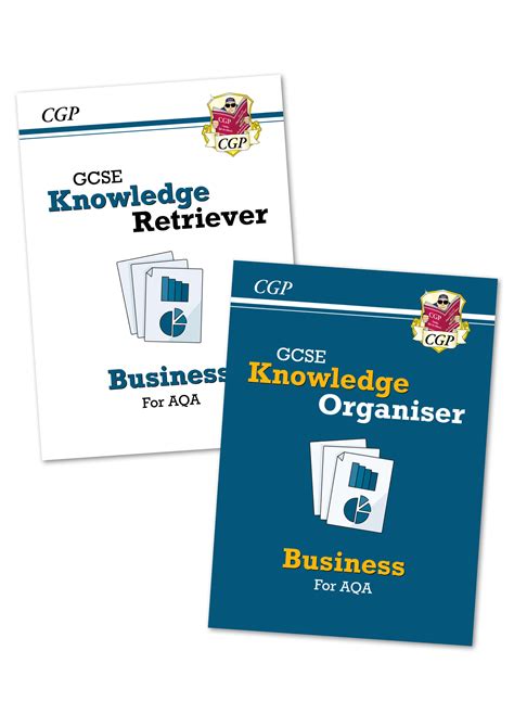 New GCSE Business AQA Knowledge Organiser Retriever Bundle CGP Books