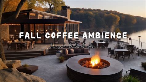 Fall Coffee Shop Ambience With Relaxing Positive Bossa Nova Jazz Music