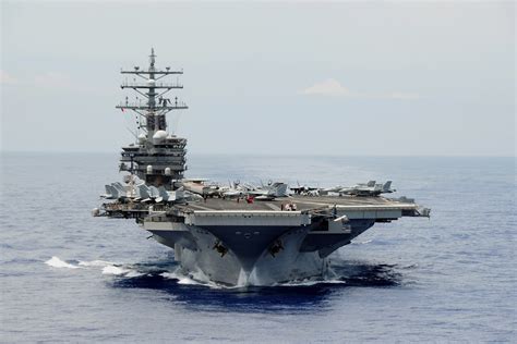 Uss Ronald Reagan Enters 7th Fleet Area Of Operations Commander U S Pacific Fleet