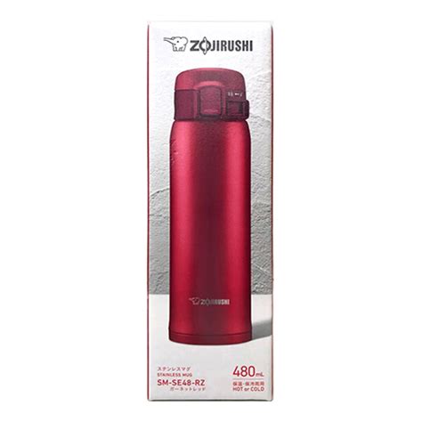 Zojirushi Stainless Steel Mug Tuff Ml Ml Garnet Red Sm Se Rz