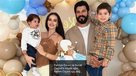 Fahriye Evcen ve Burak Özçivit in küçük oğlu Kerem Özçivit için doğum