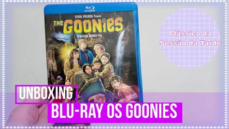 Os Goonies Blu Ray Importado Unboxing Youtube