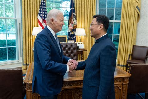 Chinese Ambassador To Us Presents Letter Of Credence To Biden