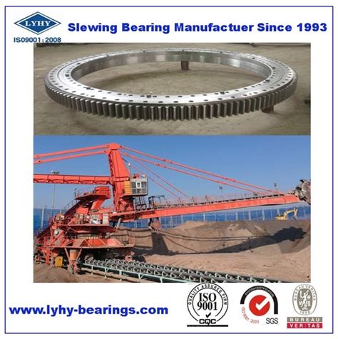 External Gear Turntable Bearing Ball Swing Bearing Slewing Ring For