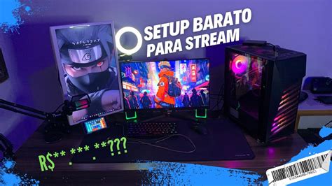 Setup Gamer Barato Para Fazer Lives Stream Youtube