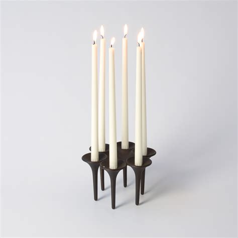 Cast Iron Candle Holder By C And C Holmgren Vintage Design Point