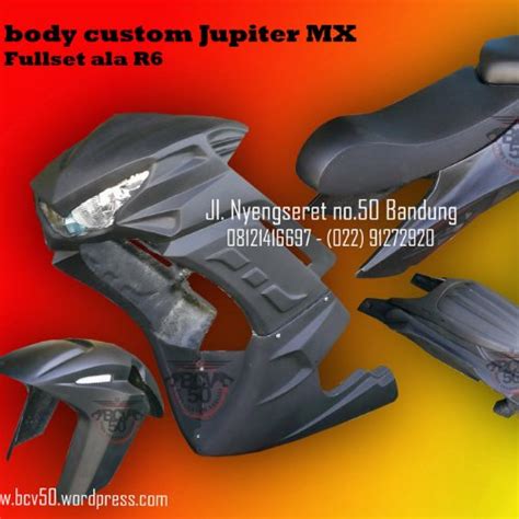 Jual Body Custom Variasi Fullset R For Yamaha Jupiter Mx