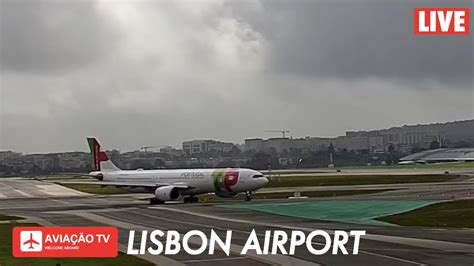 LIVE Lisbon Airport 08 03 2023 Live Plane Spotting Direto