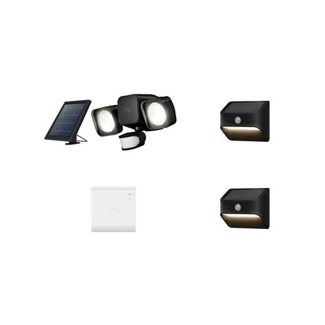 Amazon.com: Ring Solar Floodlight + (2) Solar Steplights, Starter Kit ...