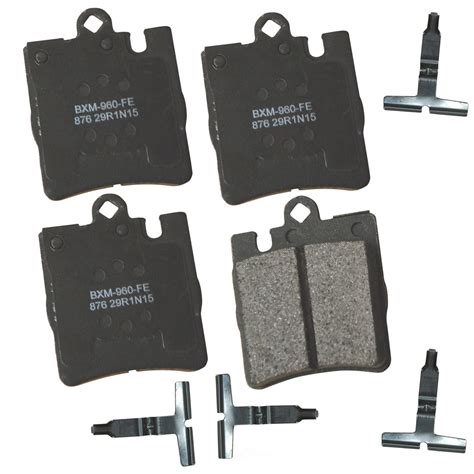 Disc Brake Pad Set Premium Semi Metallic Bendix Sbm876 Ebay