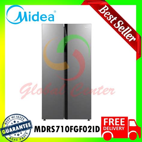 Jual MIDEA Kulkas Side By Side Series MDRS710FGF02ID GARANSI RESMI