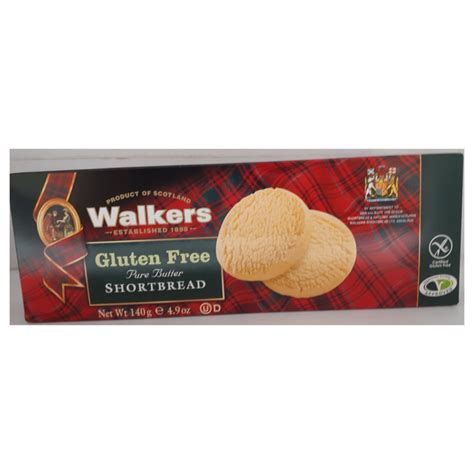 Walkers Gluten Free Pure Butter Shortbread G European Grocery Store