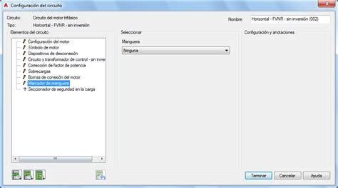 Inserci N Y Configuraci N De Un Circuito En Autocad Electrical