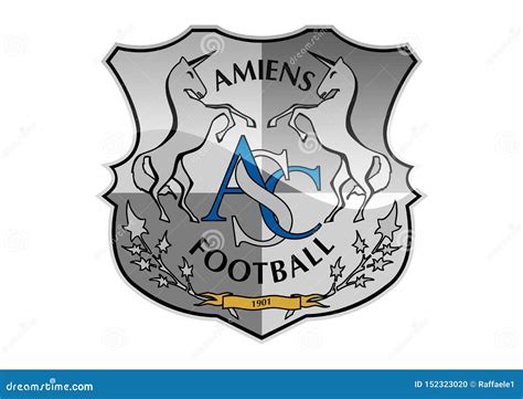 Amiens SC Logo editorial image. Illustration of available - 152323020