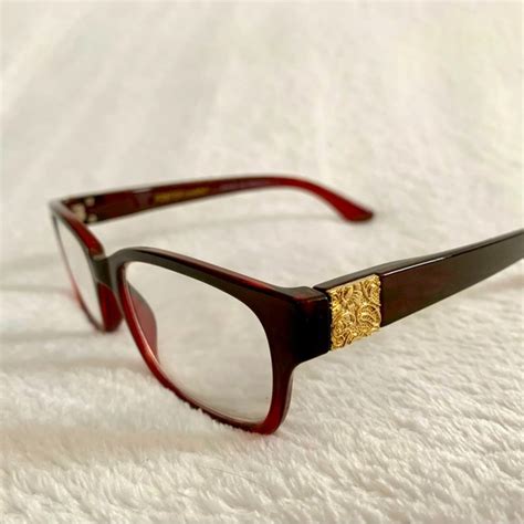 Foster Grant Accessories Foster Grant Womans Reading Eyeglasses Roxanna Win Burgundy Wine