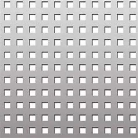 Square Hole Stainless Steel Perforated Sheets For Industrial Thickness