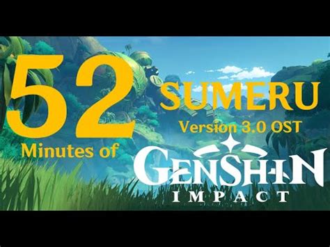 Relaxing Sumeru Ost Genshin Impact Yu Peng Chen Hoyomix Youtube