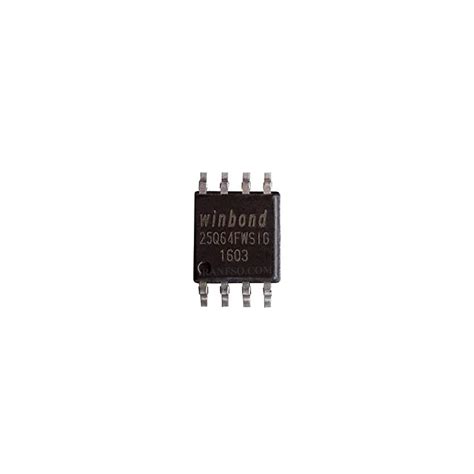 آی سی بایوس لپ تاپ Winbond W25Q64FWSIG 8M SOP8 1.8V - کامپیوتر افق