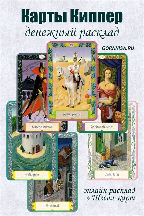 Карты Киппер - денежный расклад - ГОРНИЦА - Оракул - онлайн