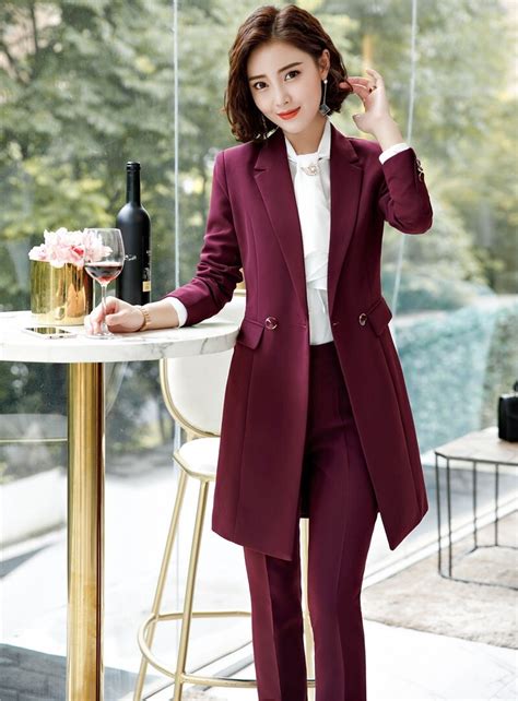 Fashion Women S Long Section Small Suit Women S Jacket Spring And Autumn New Temperament Commute