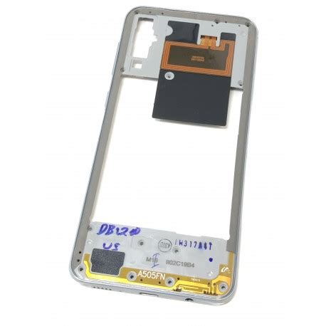 Châssis intermédiaire ORIGINAL avec contour Blanc pour SAMSUNG Galaxy