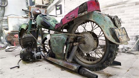 Restoration Jawa Motorcycle Half Year In Mins Incredible Full