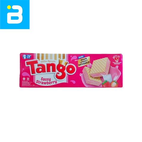 Jual Tango Wafer Sassy Strawberry G Shopee Indonesia