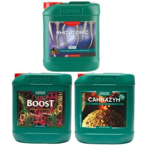 Canna Boost Cannazym Rhizotonic Plant Additives Hydroponic Nutrient