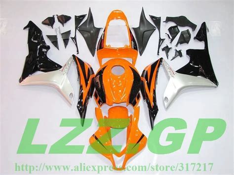 Injection Orange Silver Black Fairings For Painted Cbr Rr F