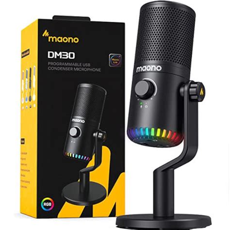 Maono Dm Programmable Condenser Usb Microphone Price In Bangladesh