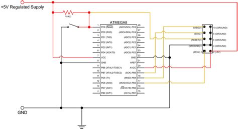 ATmega8 Breadboard Circuit Part 2 Of 3 The Microcontroller Protostack