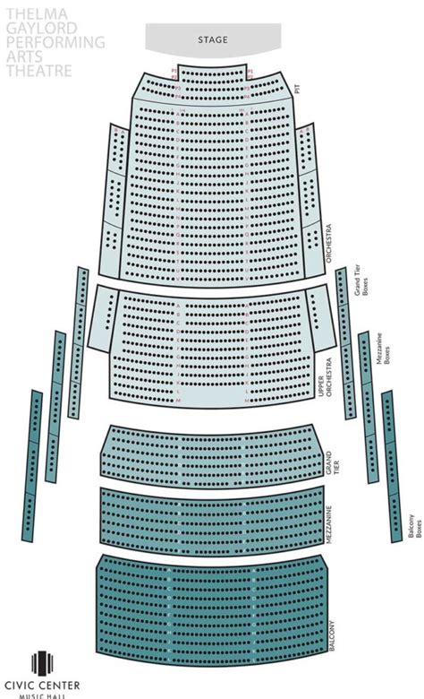 Criterion OKC Seating Chart