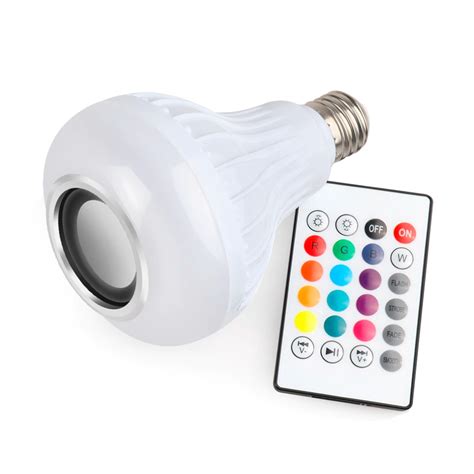 Ripley Foco Led Con Parlante Bluetooth Rgb Inteligente Luces Multicolor