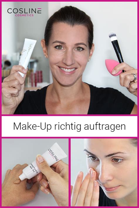 Make Up Richtig Auftragen Für Anfänger Einfache Schritt Für Schritt