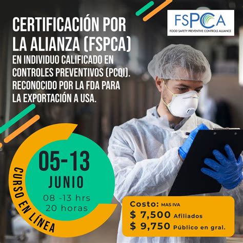 Certificaci N Por La Alianza Fspca En Individuo Calificado En