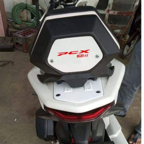 Behel Sandaran Pcx New Lokal Behel Senderan Honda Pcx Lazada