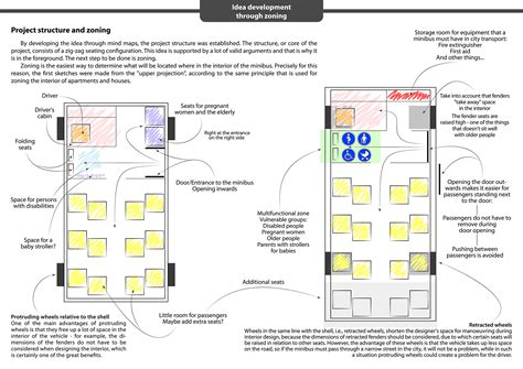 zig zag minibus  city transport behance