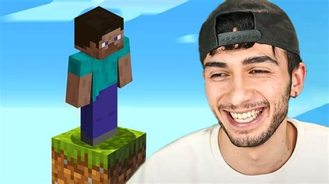 MİNECRAFT ama SADECE TEK BLOK YouTube