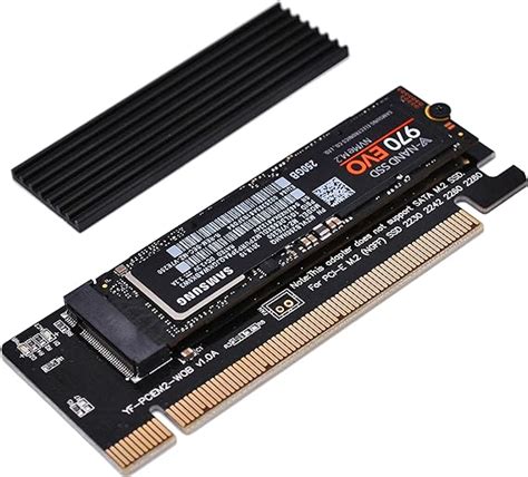 Ezdiy Fab Nvme Pcie Adaptador M Nvme Ssd A Pci Express Con