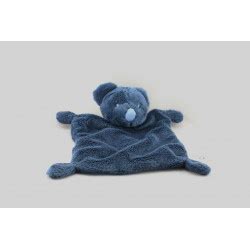 Doudou Plat Ours Bleu Marine Kiabi Simba Toys