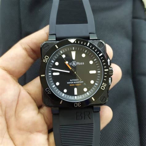 Jual Jam Tangan Bell Ross BR 03 92 Diver Automatic 00038 45mm