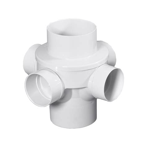 Holman 150 X 100mm 2 3 And 4 Way Dwv Pvc Quad Junction Bunnings