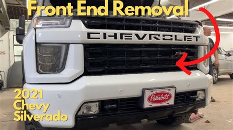 Front Bumper Removal 2021 Chevy Silverado YouTube