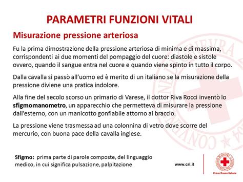 Parametri Vitali Modulo Lezione D Croce Rossa Italiana Ppt Scaricare