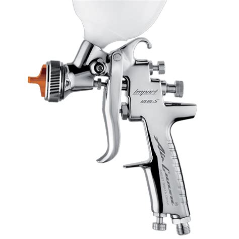 Anest Iwata Az Hte S Chrome Impact Spray Gun Inc Ml Cup