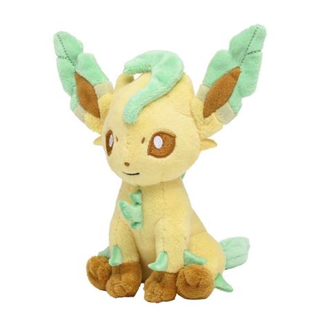 Leafeon Sitting Cuties Plush 6 In Pokémon Center Official Site