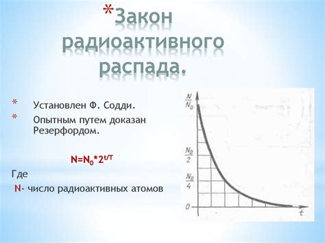 Радиоактивность. Альфа- бета-, гамма-распад атомного ядра. Закон ...