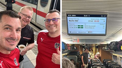 Reisegruppe aus Österreich nach Chaos Fahrt stinkwütend Deutsche Bahn