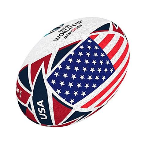 Gilbert Rugby World Cup 2019 Flag Ball USA Deportivos